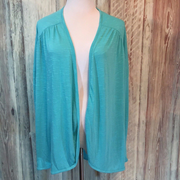 Zella Jackets & Blazers - Nordstrom Zella Aqua Cool Down Wrap sz S